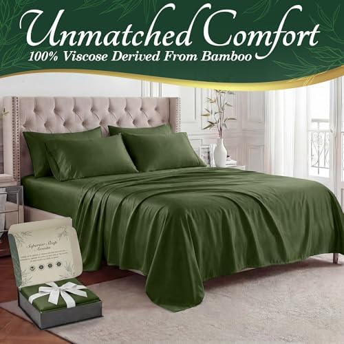 DECOLURE 100% Viscose Derived from Bamboo Sheets Queen Size - Image 2