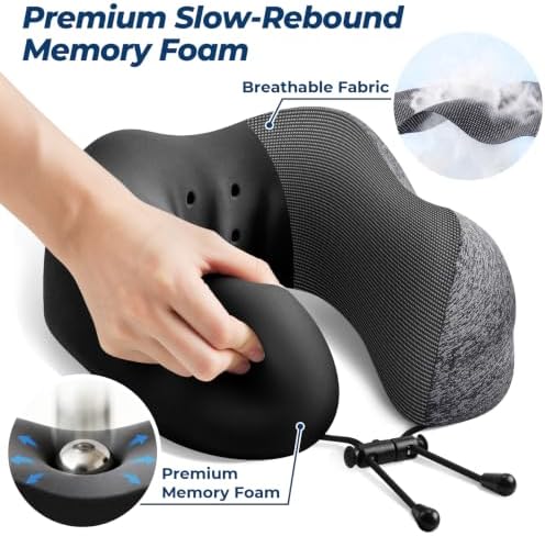 ExploreBliss Travel Pillow, Neck Pillow Airplane - Image 3