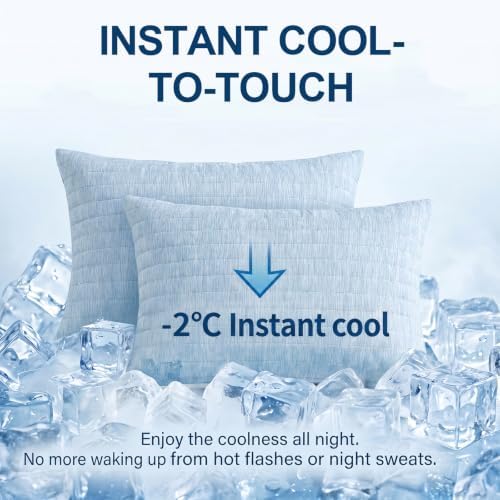 Swift Home Cooling Pillow Cases King Size Set of 2 - Image 2