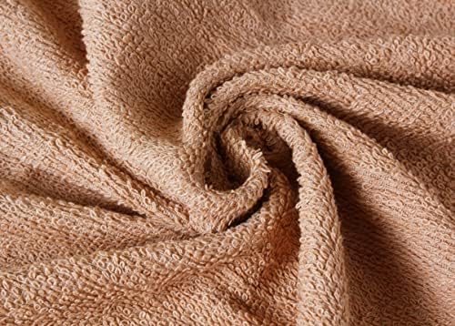 Towel and Linen Mart 100% Cotton 6 Pack Bath Towel Set, Quick Dry, Super Absorbent, Light Weight, Soft, (27 x 54 Pack of 6) Beige, White, Grey, Sky Blue, SAGE Green, Navy - Image 6