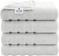 American Soft Linen 100% Cotton Luxury Turkish Towels, 4 PC Bath Towel Set by AmericanSoftLinen