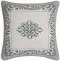 ISAENNE Designer Vintage Linen Throw Pillow Cover by Isaennehomedecoration