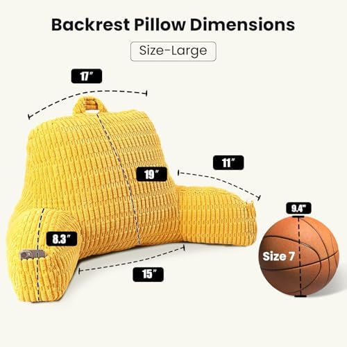 Large Reading Pillow for Sitting Up - Image 3