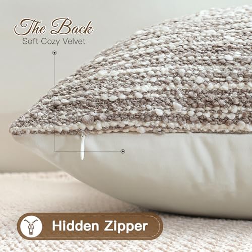Artscope Throw Pillow Cover 16x16 Inch Set of 2 Super Thick Pillow Cover - Image 5