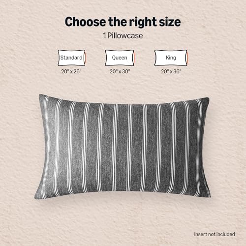 Amazon Basics Stripe Cooling Pillow Cases - Image 5