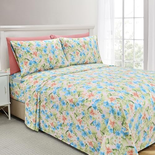 Elegant Comfort 6-Piece Sheet Set Deep Pocket Floral by ELEGANTCOMFORT