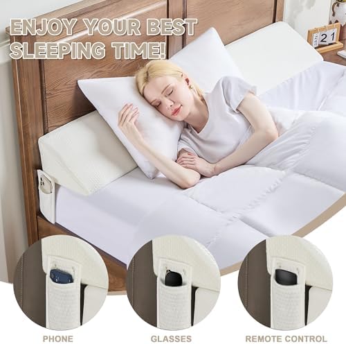 IFNOW Queen Size Bed Wedge Pillow - Image 5