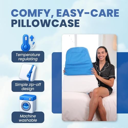 Restful Sleep – Patented Trapezoid Leg Support Cushion - Image 6