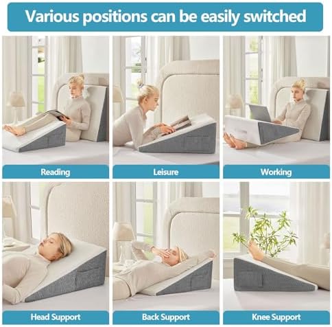 Nordjager Wedge Pillow for Sleeping - Image 2