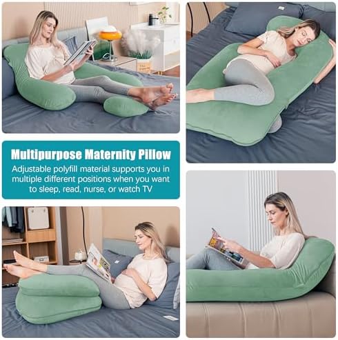 Cute Castle Pregnancy Pillows, Soft U-Shape Maternity Pillow - Image 7