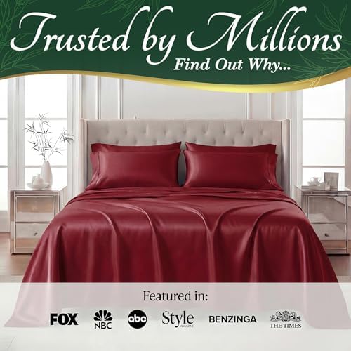 DECOLURE 100% Viscose Derived from Bamboo Sheets Queen Size - Image 5