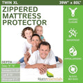 Zippered Twin XL Mattress Protector by Mattressentials