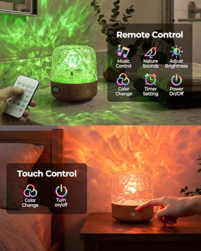 Waterproof Shower Mood Light with Bluetooth Speaker & Ocean Wave Projector - Image 7