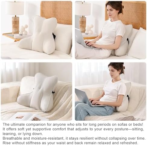 Lumbar Support Pillow – Multi-Functional Ergonomic Back Cushion - Image 5