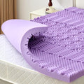 SINWEEK 2 Inch 7-Zone Memory Foam Mattress Topper Queen Size, Soft Mattress Pad by SINWEEK