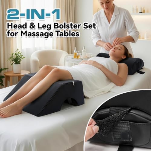 2-in-1 Wedge Massage Table Leg Bolster - Image 3