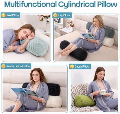 1 MIDDLE ONE Body Pillow, Memory Foam Body Pillows - Image 5