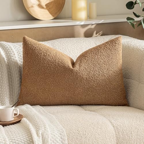 MIULEE Textured Boucle Lumbar Pillow Cover - Image 4