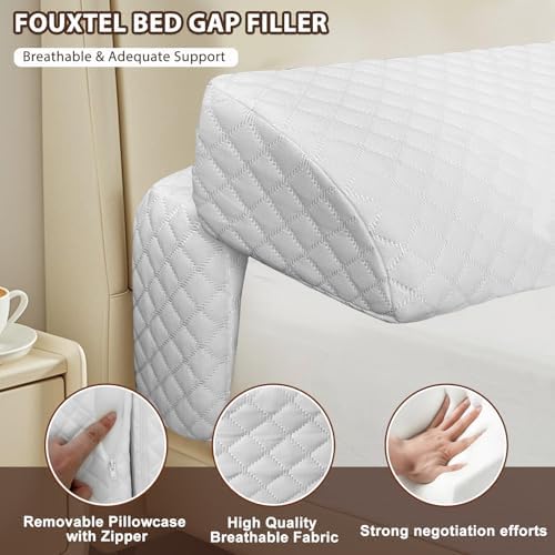 4 Modes Pillow Wedge for Headboard Gap, Foldable Bed Wedge Pillow, Bed Gap - Image 4