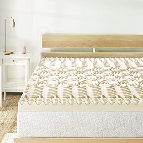 Mellow 3 Inch 5-Zone Memory Foam Mattress Topper, Fresh Copper Infusion - Image 2