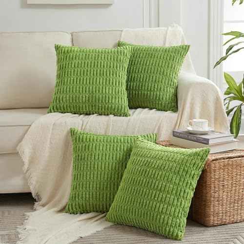 Fancy Homi 4 Packs Decorative Throw Pillow Covers by Fancy+Homi