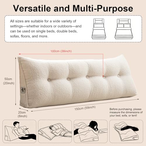ERWUDEling Headboard Pillow Queen - Image 2