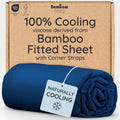 Bambaw 100% Viscose Derived from Bamboo Fitted Sheets Queen Size, Cooling by Bambaw