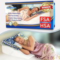 Sleepnitez FSA Eligible 8" Bed Wedge Pillow by Sleepnitez