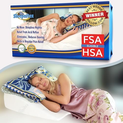 Sleepnitez FSA Eligible 8" Bed Wedge Pillow by Sleepnitez