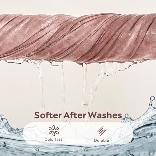 JELLYMONI 100% Washed Cotton Pillowcases, Envelope Closure 2-Pack - Image 5