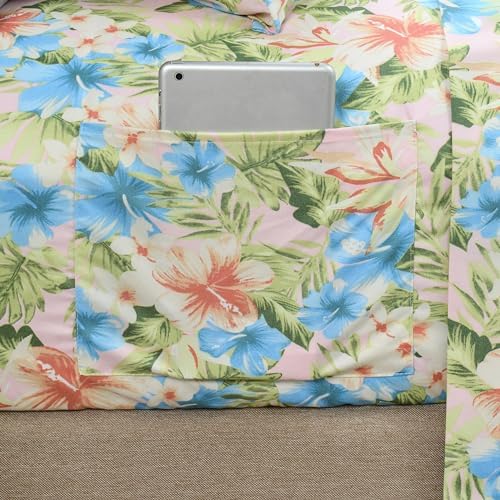 Elegant Comfort 6-Piece Sheet Set Deep Pocket Floral - Image 3