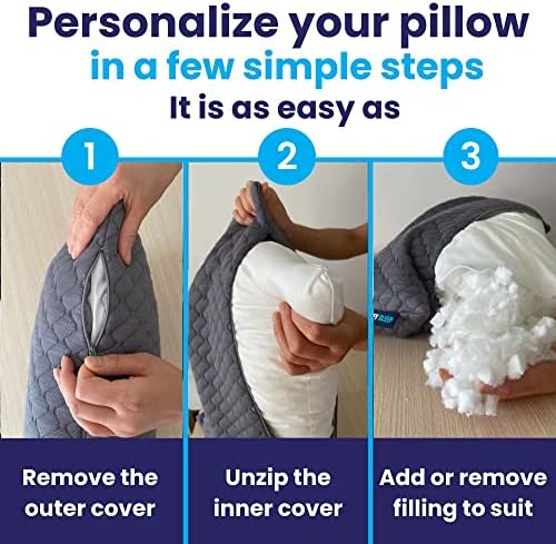 Sidney Sleep Adjustable Curved Pillows - Image 2