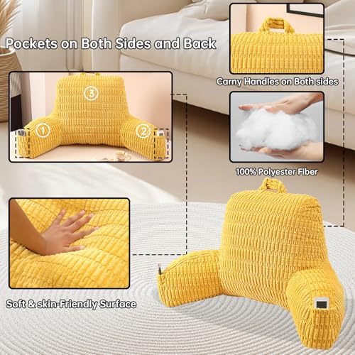 Large Reading Pillow for Sitting Up - Image 5