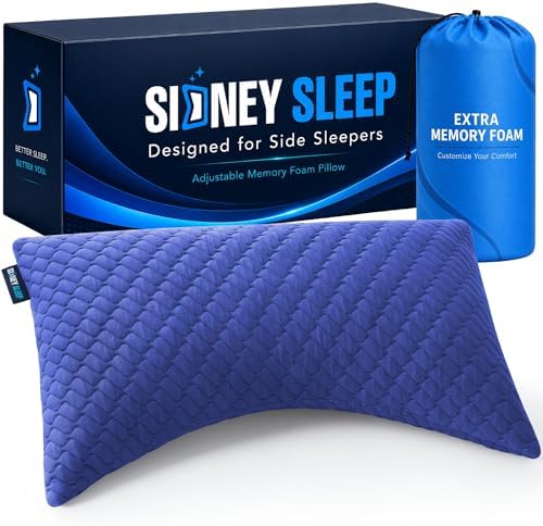 Sidney Sleep Adjustable Curved Pillows by SidneySleep