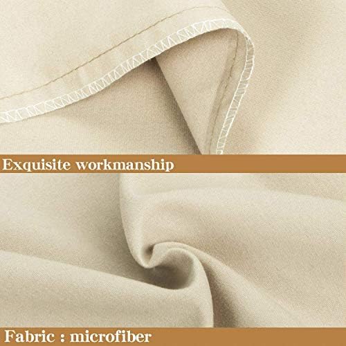 NTBAY Microfiber Queen Pillowcases, 4 Pack, 20 x 30, Light Taupe - Image 2