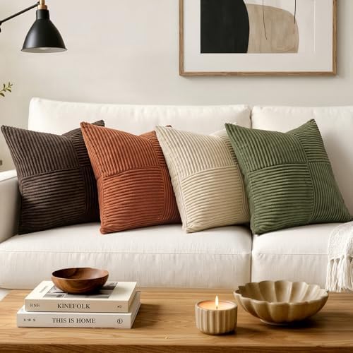 MIULEE Natural Beige Decorative Throw Pillow Covers - Image 5