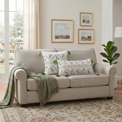 ISAENNE Designer Linen Throw Pillow Cover - Image 5