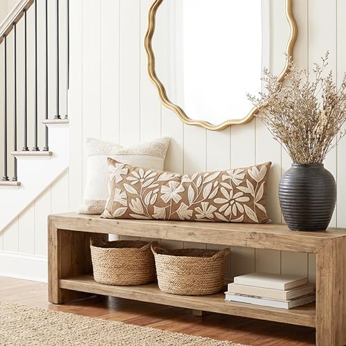 BlissBlush 14x36 Lumbar Pillow Cover - Image 5