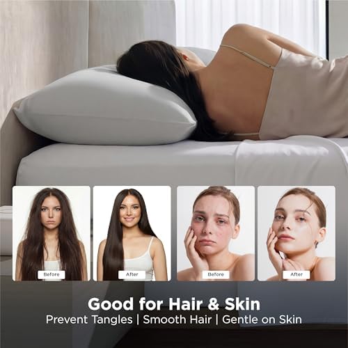 Bedsure Cooling King Size Pillow Cases Set of 2 - Image 3