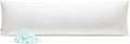 Extra Long Body Pillow Memory Foam 160x50cm – Body Pillows for Anime Pillowcase – with Cooling Cover 20 x 63 inches