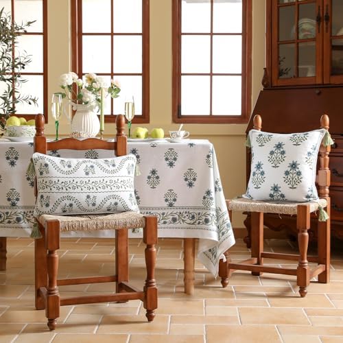 ISAENNE Designer Linen Throw Pillow Cover - Image 6