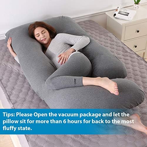 Victostar Pregnancy Pillow, 57 inches U Shaped Maternity Pillow - Image 6