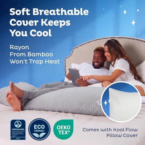 Snuggle-Pedic Body Pillow for Side Sleepers for Adults - Image 3