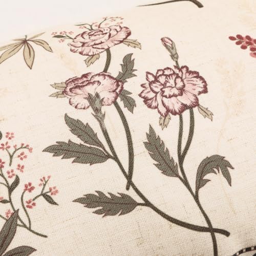 ISAENNE Designer Vintage Linen Throw Pillow Cover - Image 5