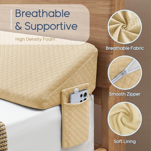 Homemate Full Size（54"x10"x6"） Bed Wedge Pillow - Image 3