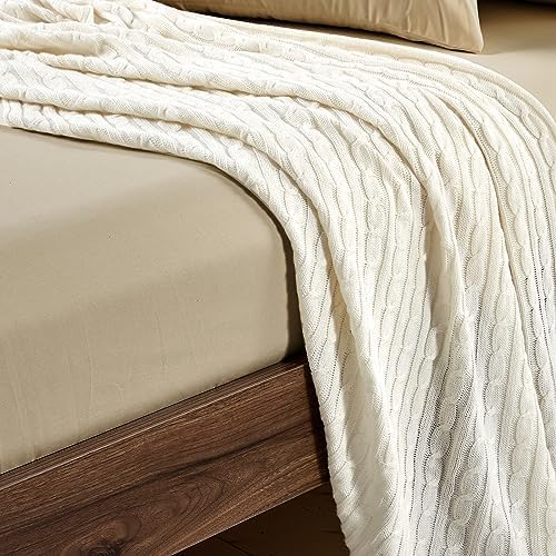 FreshCulture King Fitted Sheets, Bulk Pack of 6, Deep Pocket, Soft Microfiber - Image 4