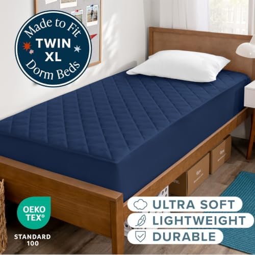 Bare Home Quilted Fitted Mattress Pad - Image 2