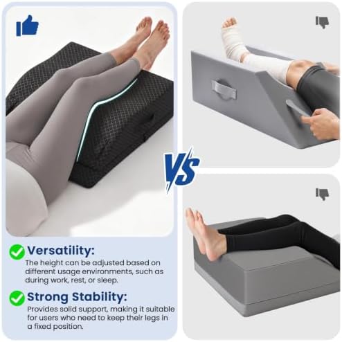 Elevation Pillows for Leg After Surgery, Adjustable Wedge Pillow - Image 5