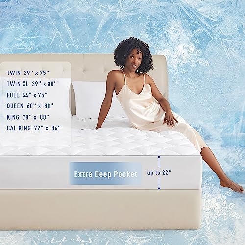 Sunflower Cooling Queen Mattress Pad - Image 5
