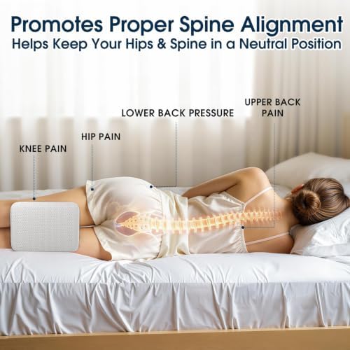 BlissTrends Memory Foam Knee & Leg Pillow - Image 3
